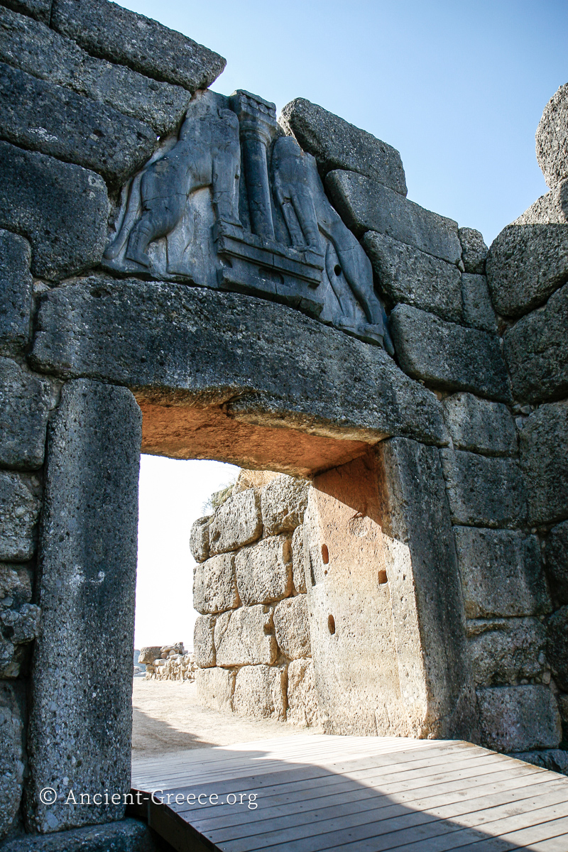 Mycenae Lion Gate Mycenae Lion Gate