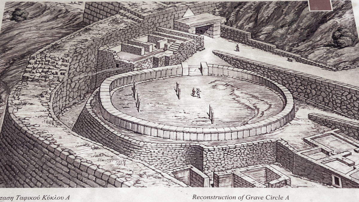 Grave Circle A Reconstruction