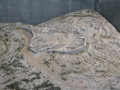 Scale model of Mycenae