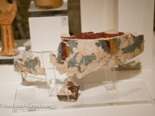 Stucco offering table