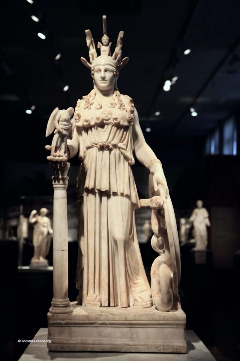 Ancient Greek art on exhibit in the National Archaeological Museum in Athens, Greece.