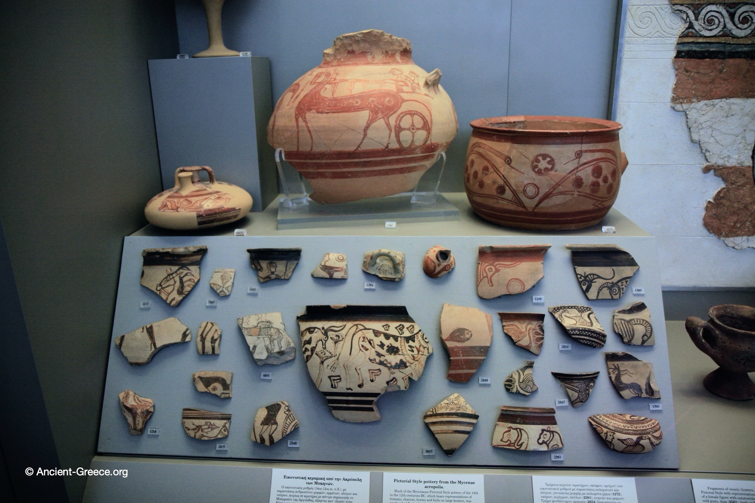 Fragments of vessels