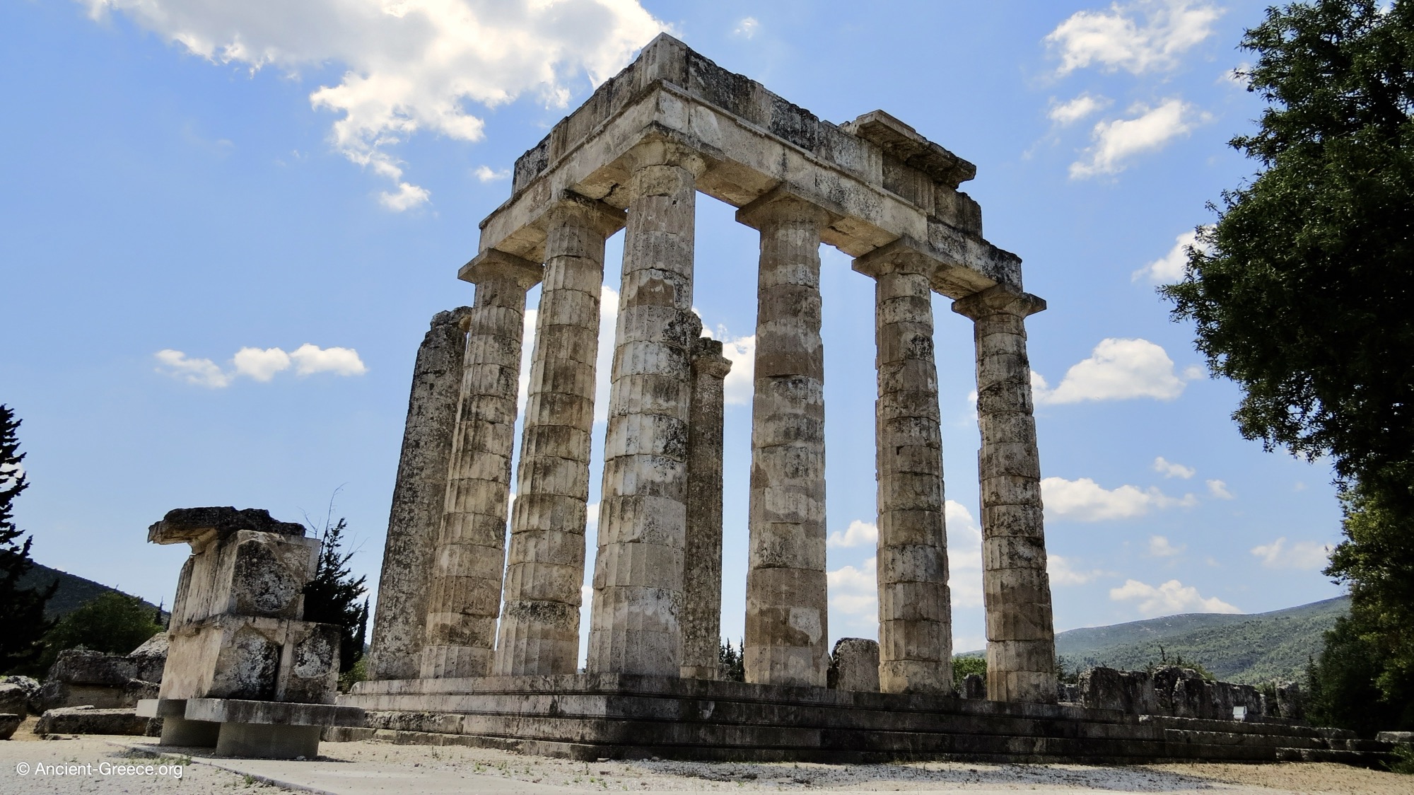 Temple of Zeus Limestone Doric