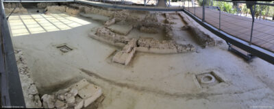 Nestor's Palace - Courtyard Panorama