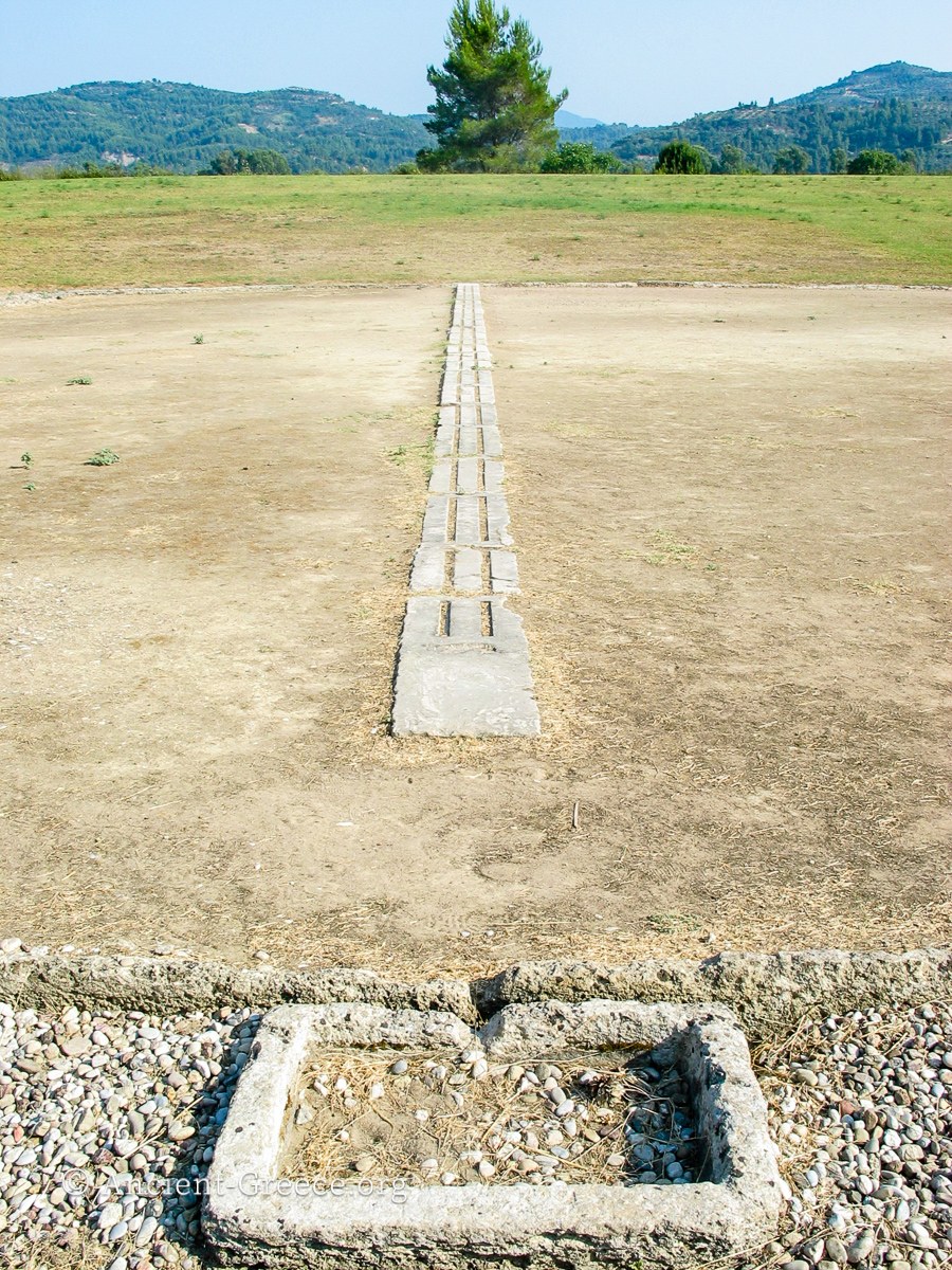 Ancient Olympic stadium