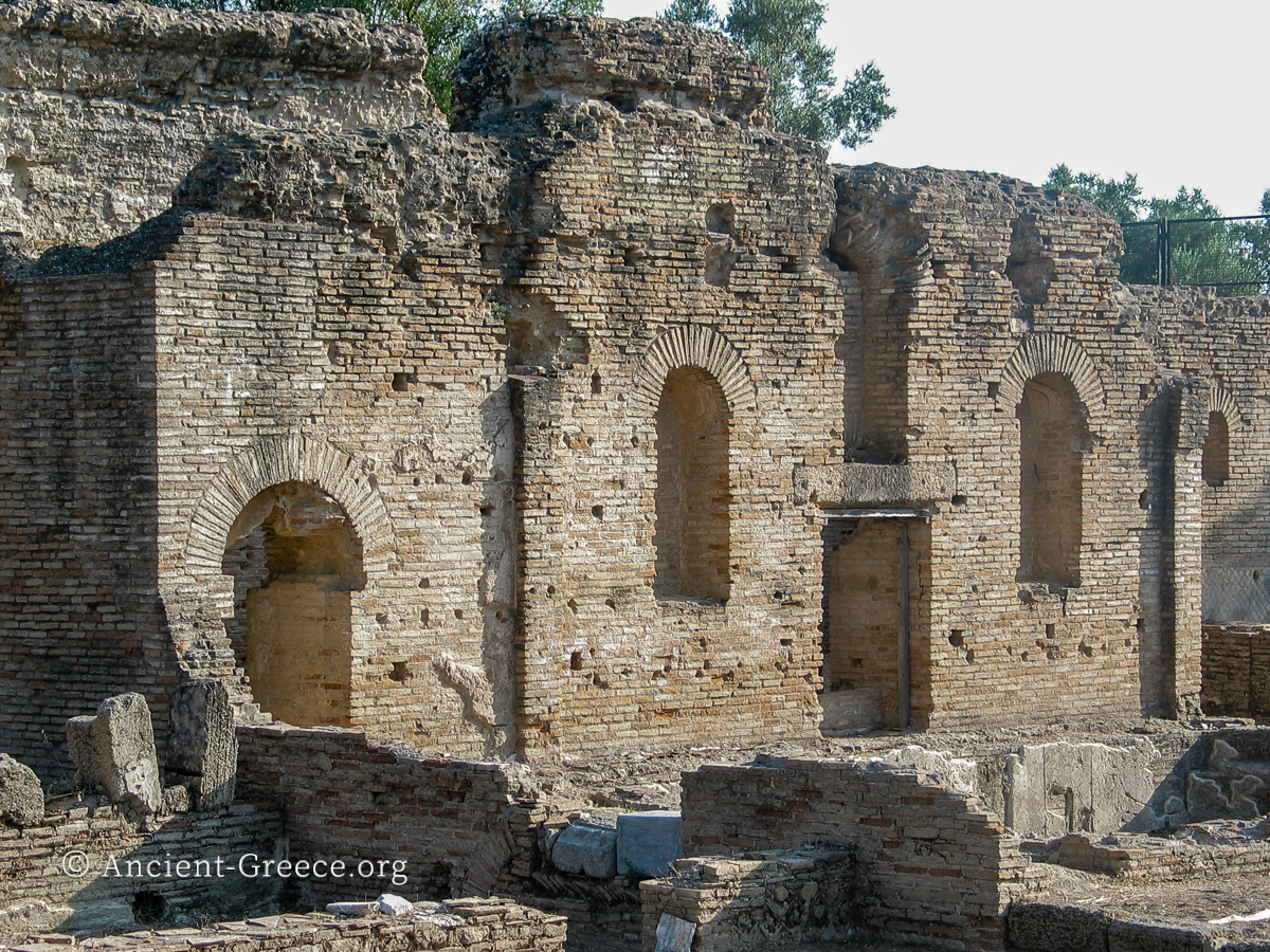 Roman Ruins in Ancient Olympia