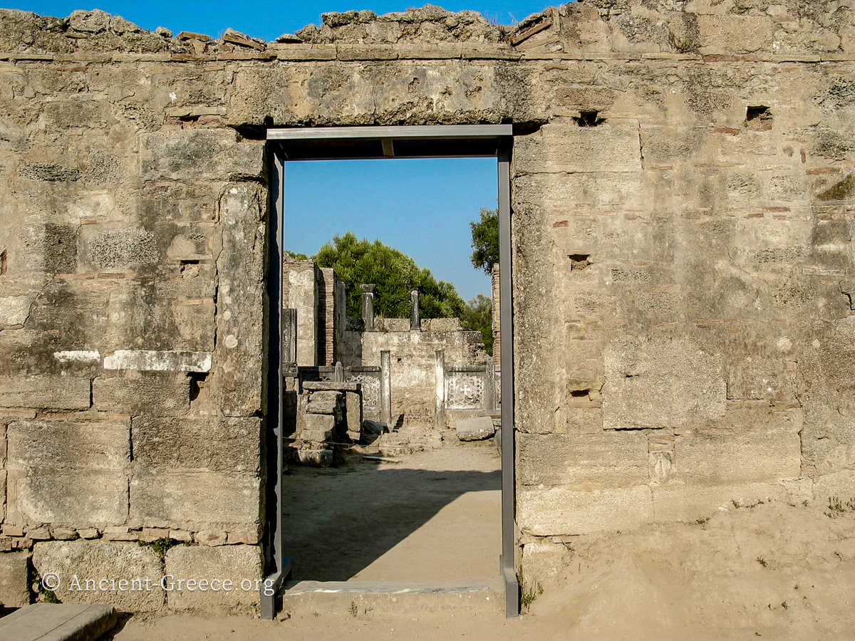 Phidias' Workshop Entryway