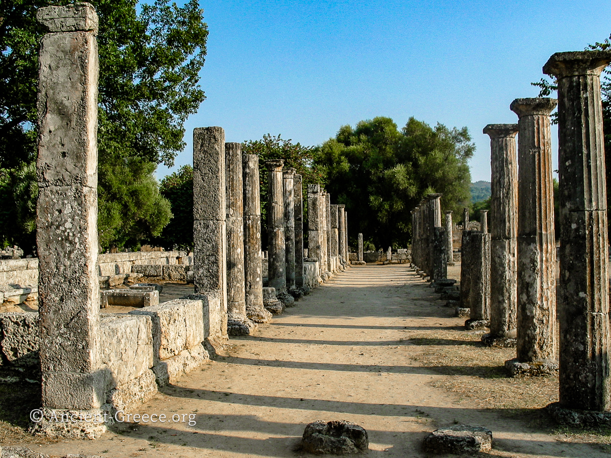 Olympia: The Palaestra