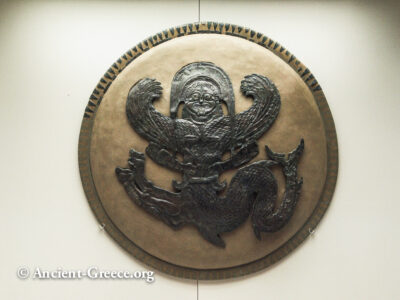 Gorgo Shield Decoration