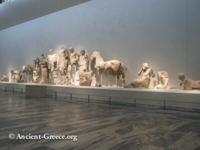 Temple of Zeus, Olympia, East Pediment