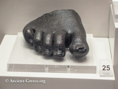 Olympia Museum - Bronze Foot