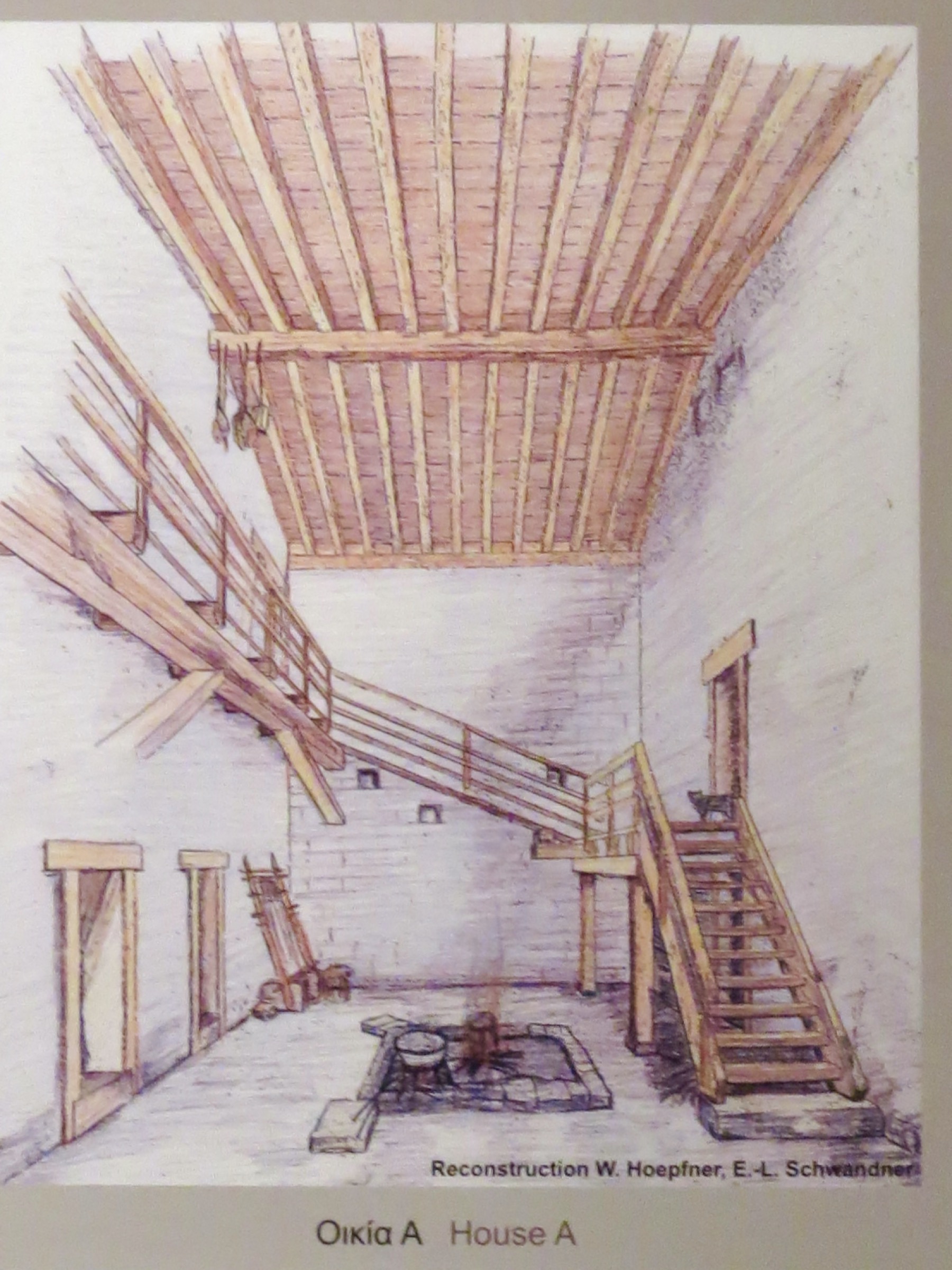 Reconstruction of House A at