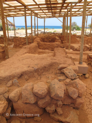 Palekastro Minoan Ruins And Sea