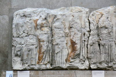 Parthenon frieze. Block E III