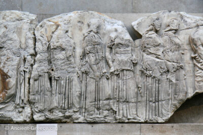 Parthenon frieze. Block E III