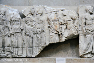 Parthenon frieze. Block E III