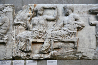 Parthenon frieze. Block E V