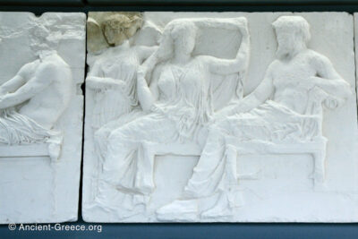 Parthenon frieze. Block E V