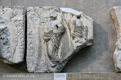 Parthenon frieze. Block E VI