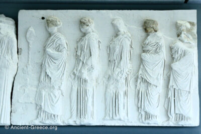 Parthenon frieze. Block E VIII