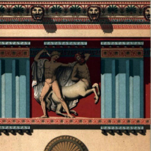 Parthenon Metopes - Color Color reproduction of the Parthenon Metopes.