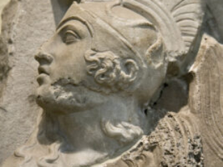 Detail of an Amazonomachy scene.