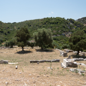 Rhamnous theatre ruins