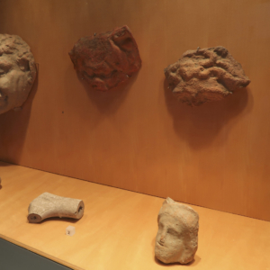 Hellenistic artifacts on exhibit
