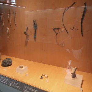 Artifacts from ancient Roses in the Museu de la Ciutadella de Roses.