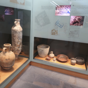 Ceramic vessels. Museu de la Ciutadella de Roses, Spain.