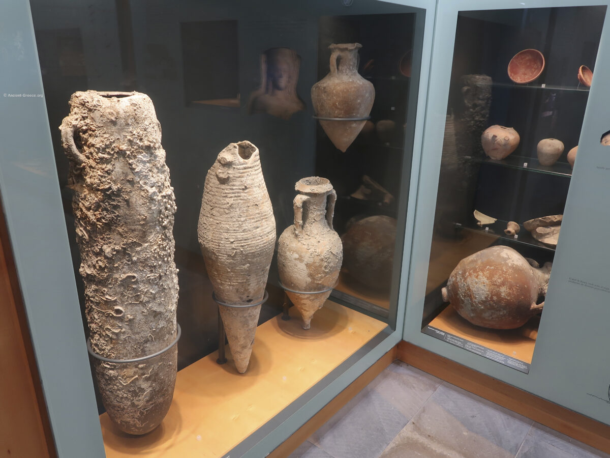 Cargo amphoras.