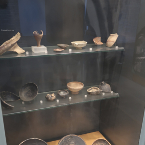 Ceramic vessels. Museu de la Ciutadella de Roses, Spain.