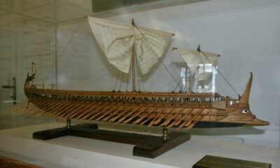 Athenian Trireme Scale Model