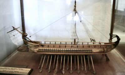 Bireme Scale Model.