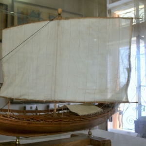 Minoan ship scale model