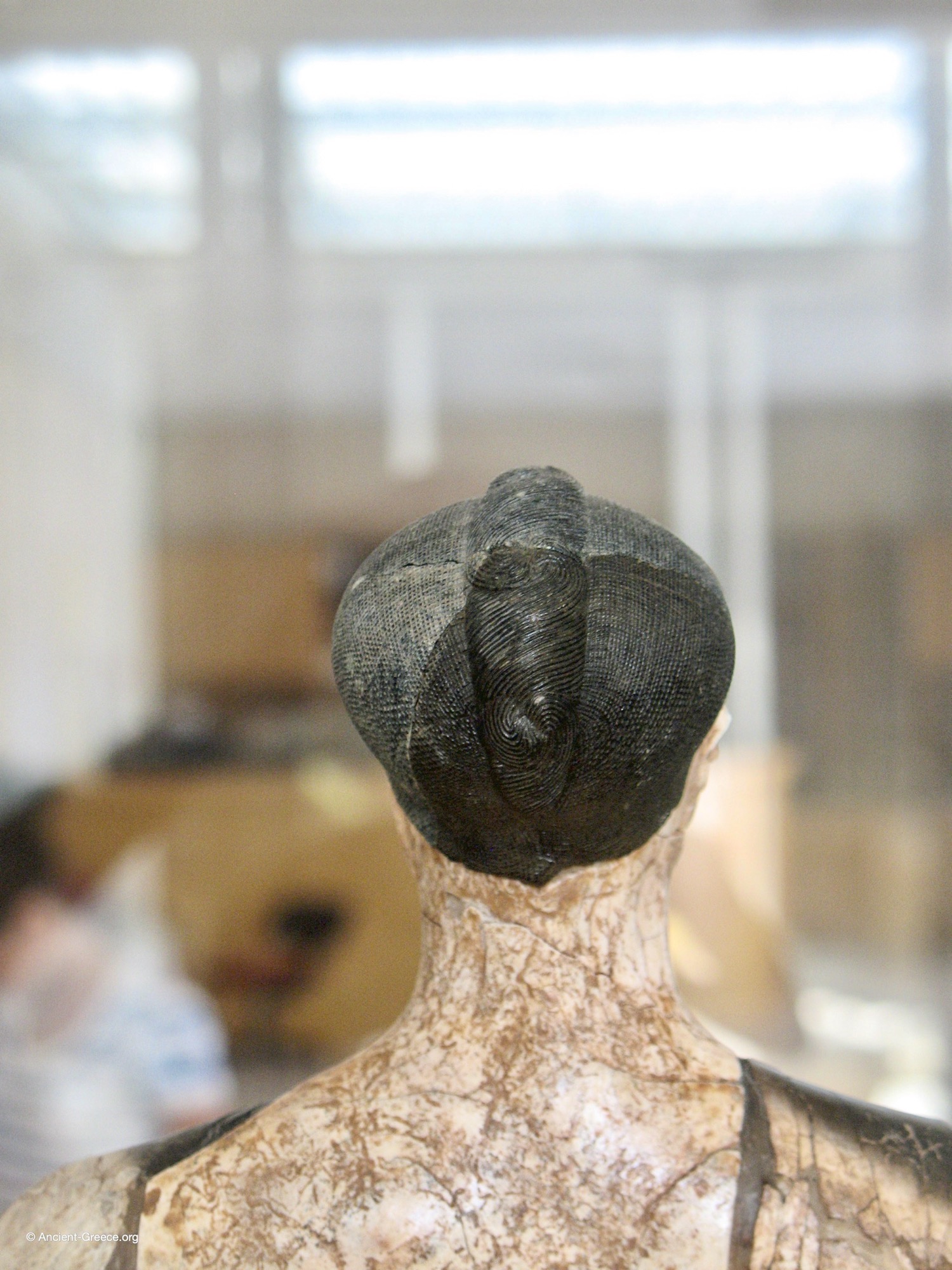 Palaikastro Kouros (Detail of the hair
