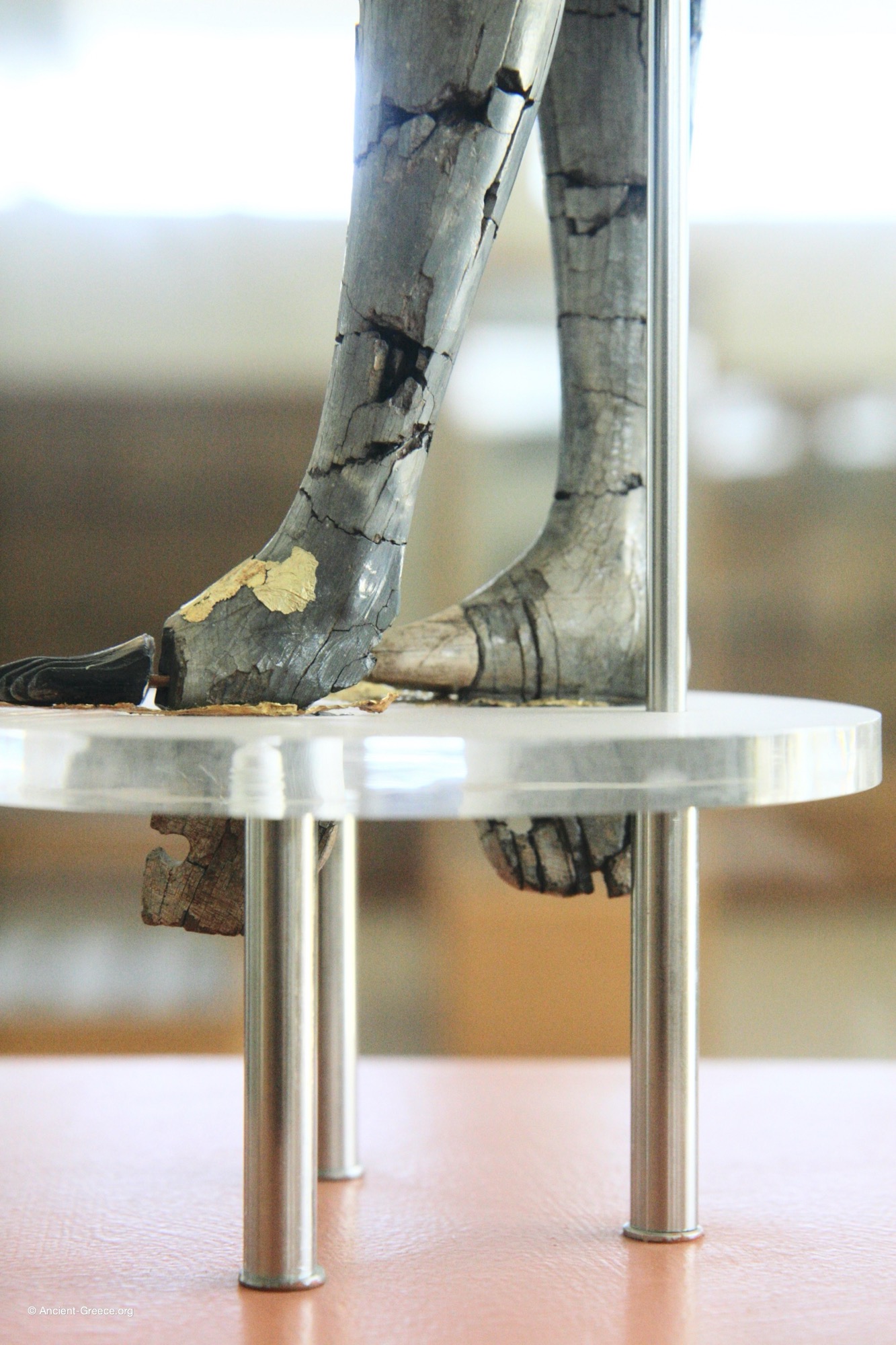 Palaikastro Kouros (Detail of feet