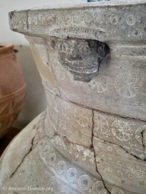 Ceramic Storage Jar Detail