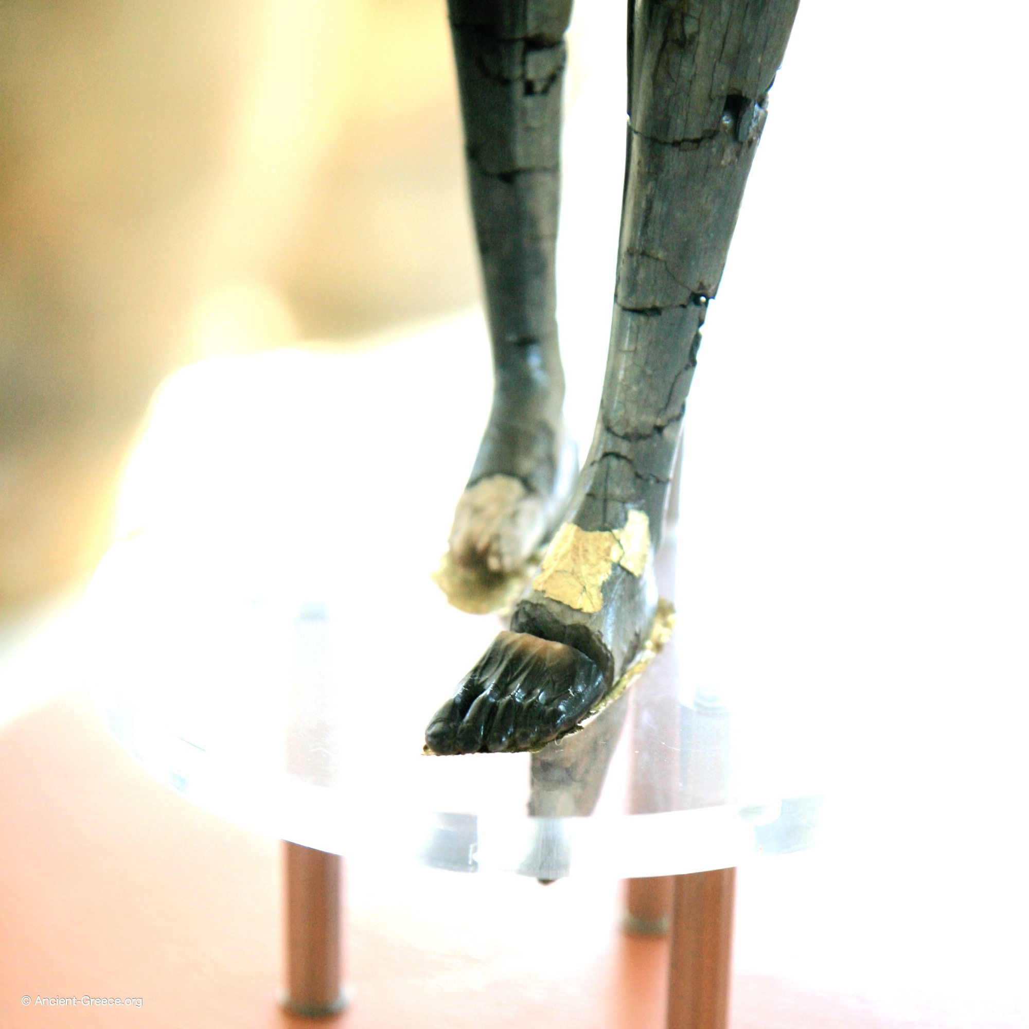 Palaikastro Kouros (Detail of feet