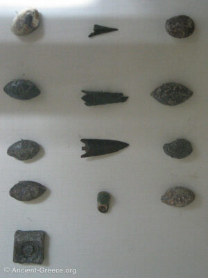 Arrow Heads and Sling Stones