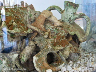 Pottery Fragments underwater