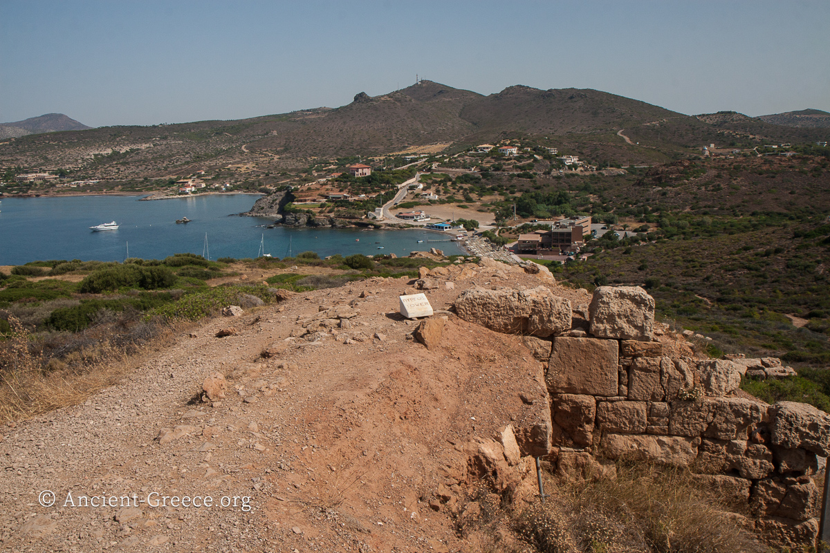 Sounion Wall Tower Ruins