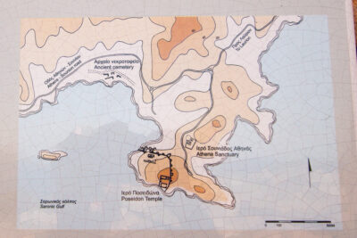 Sounion map