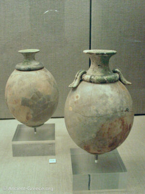 Ostrich Egg Ritual Vessels