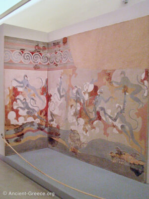 Akrotiri Monkey Fresco