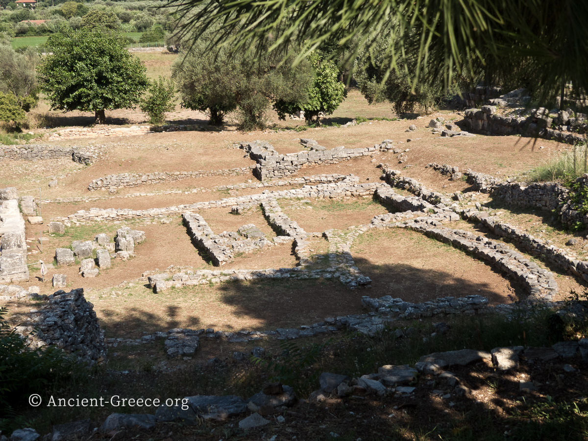 Ancient ruins at Thermos