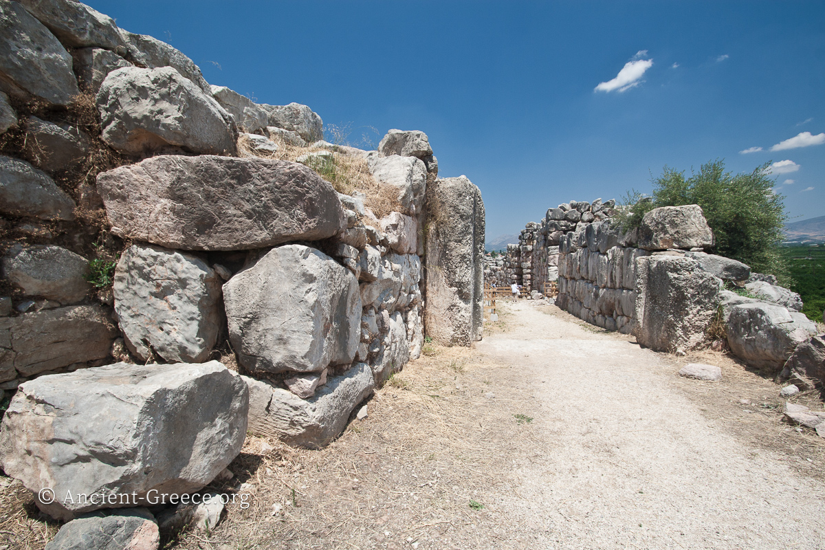 Tiryns main gate