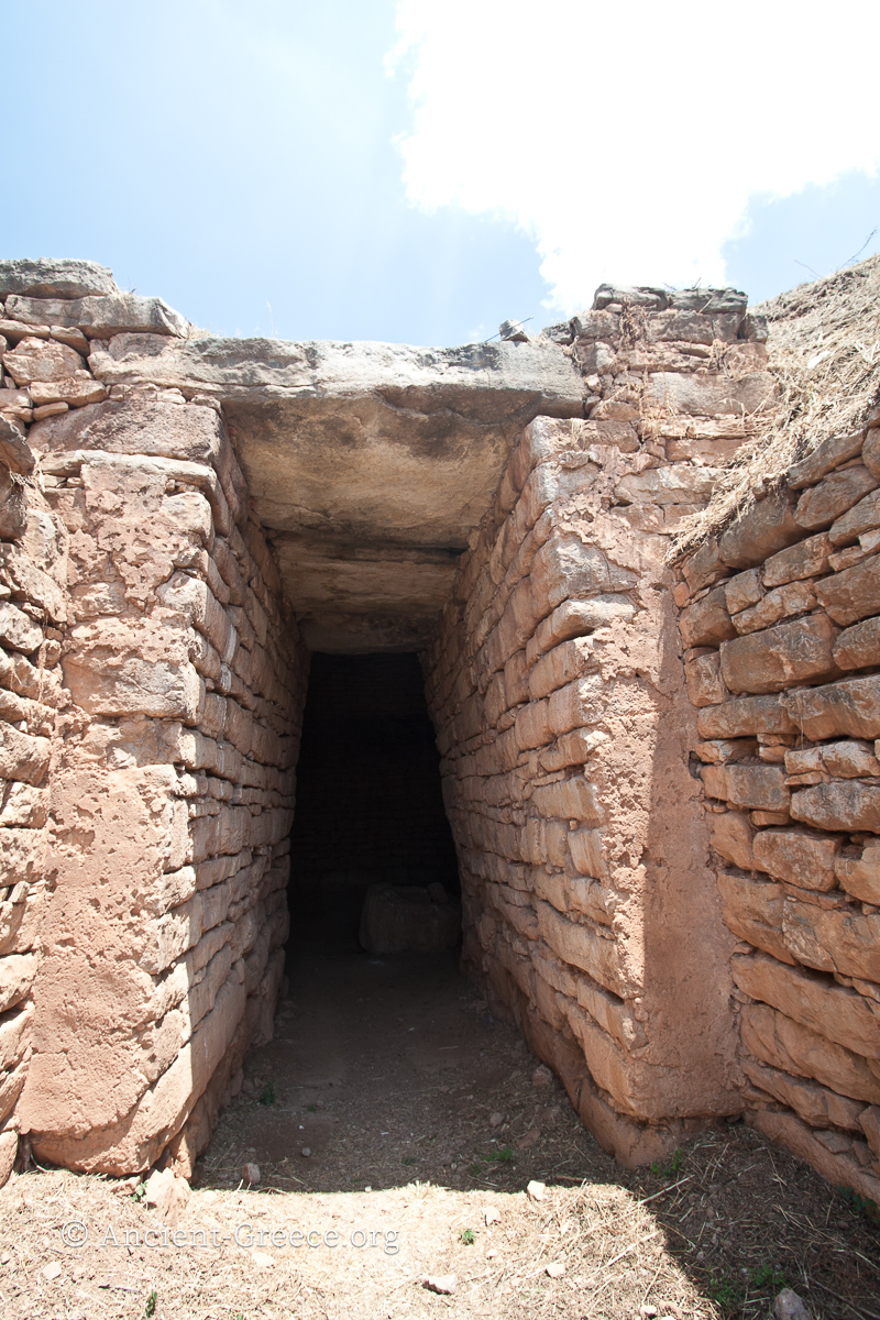 Mycenaean tomb entrance