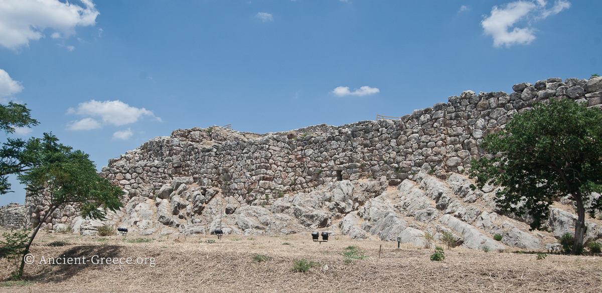 Defensive walls of Tiryns