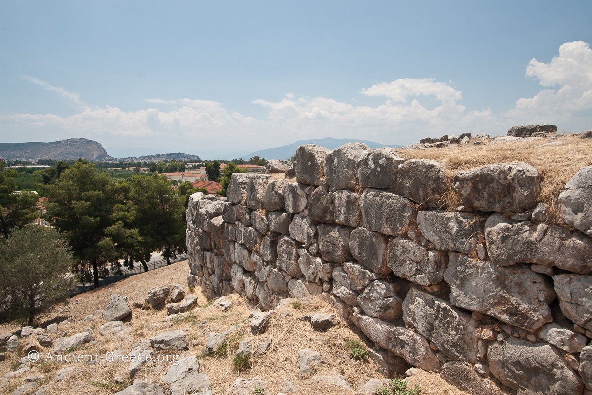 Cyclopean defensive walls of Tiryns